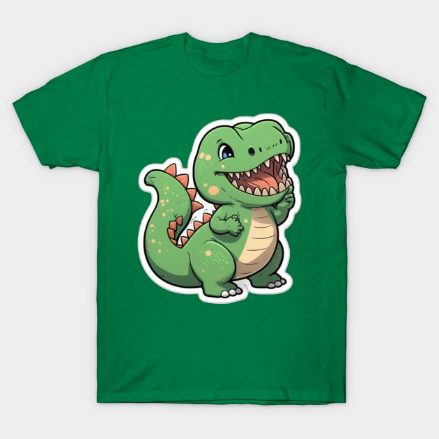 Baby Dinosaur T-Shirt by Scribbl